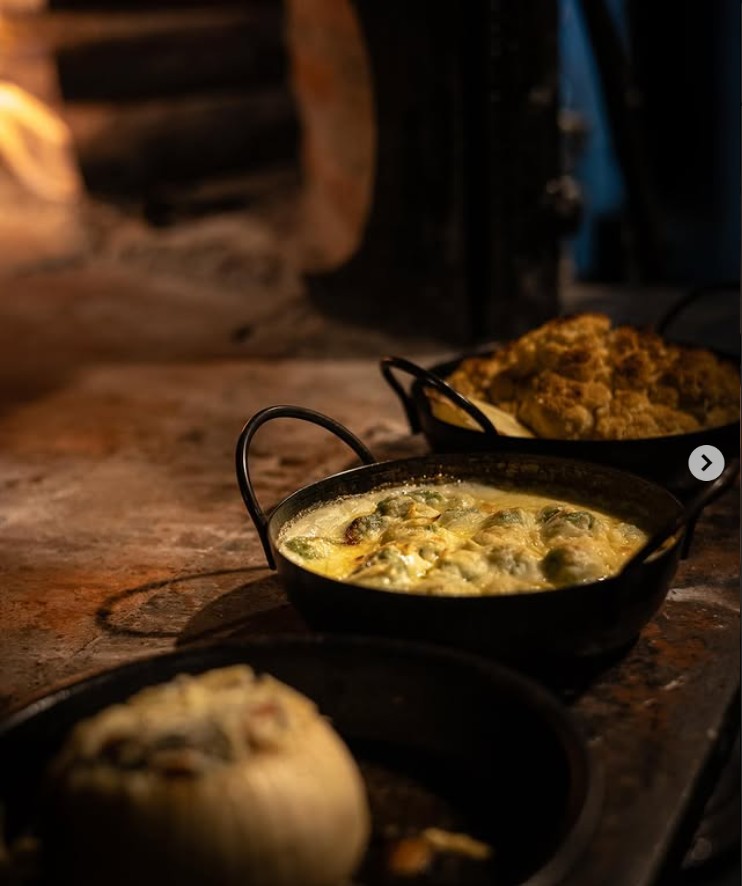 Cazuelas al horno de barro